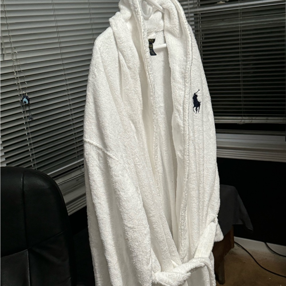Ralph Lauren Big Pony Cotton Terry Robe